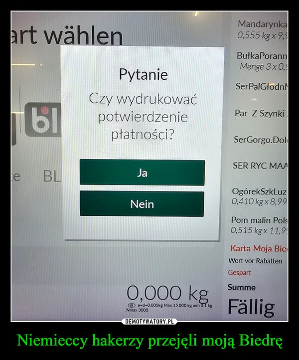 Niemieccy hakerzy przejęli moją Biedrę