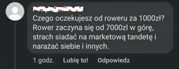 Bieda rowerzyści