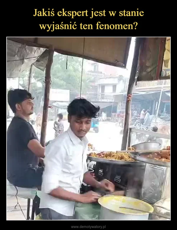 Jakiś ekspert jest w stanie wyjaśnić ten fenomen?
