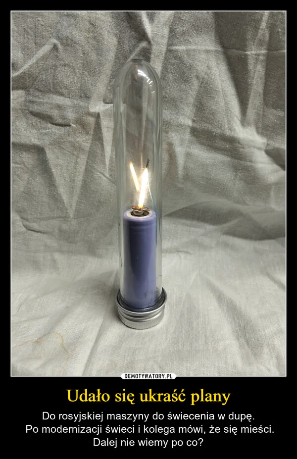 Udało się ukraść plany