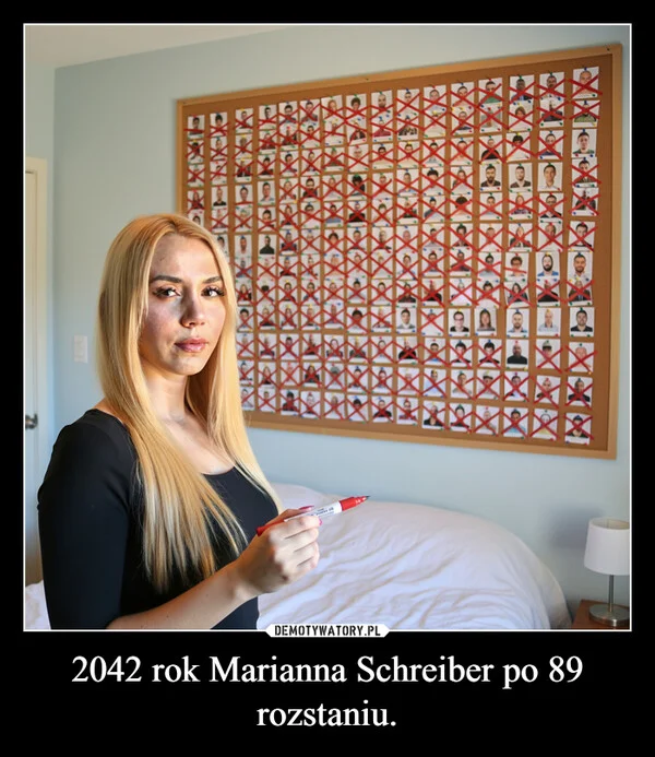 2042 rok Marianna Schreiber po 89 rozstaniu.