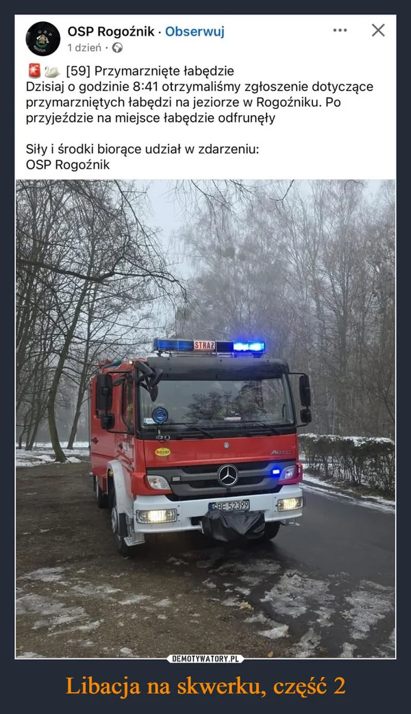 
    Libacja na skwerku, część 2