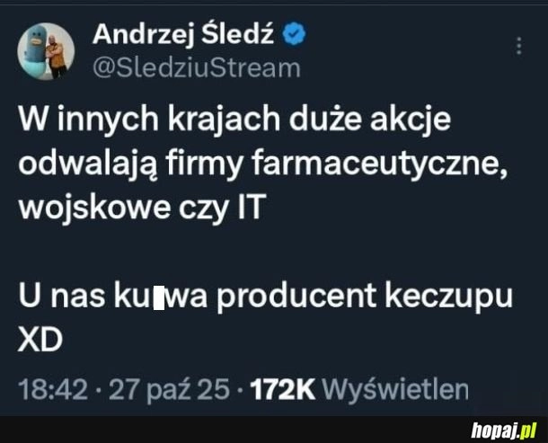 
    Poczekajmy jeszcze na producentów majonezu