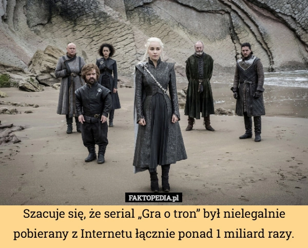 
    Szacuje się, że serial „Gra o tron” był nielegalnie pobierany z Internetu