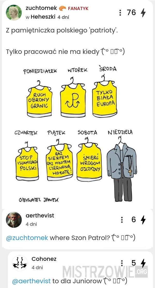 
    Z pamiętniczka polskiego patrioty