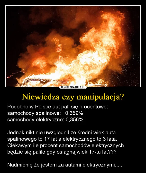 
    Niewiedza czy manipulacja?
