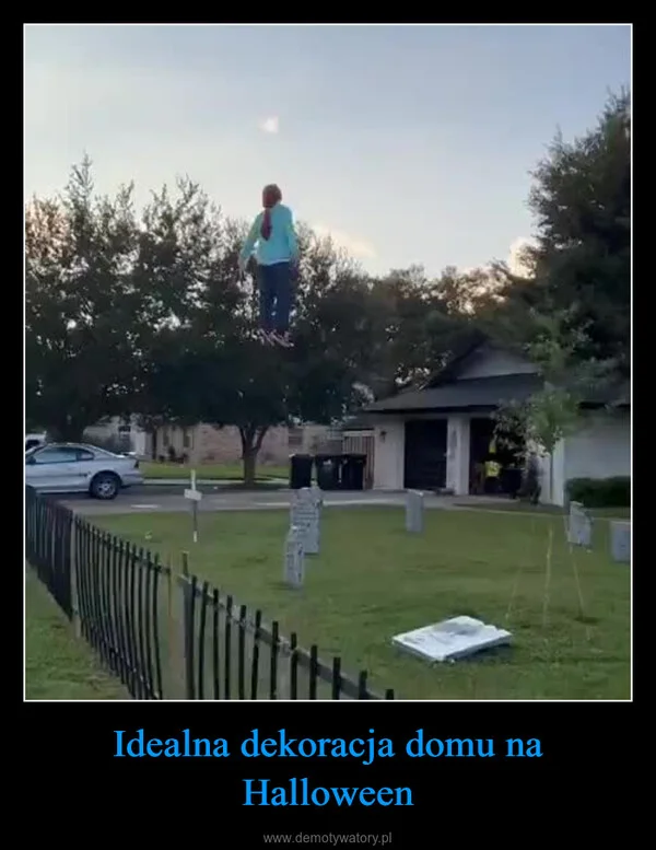 Idealna dekoracja domu na Halloween