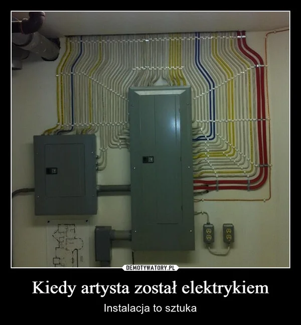 Kiedy artysta został elektrykiem