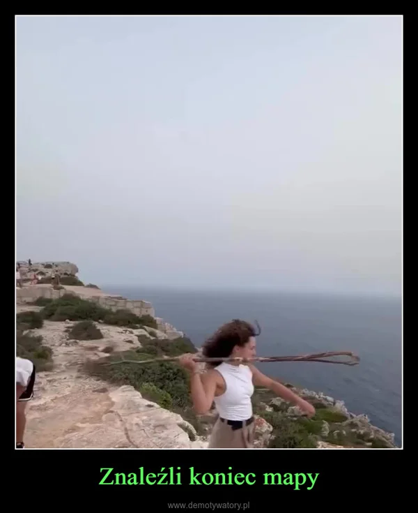 Znaleźli koniec mapy