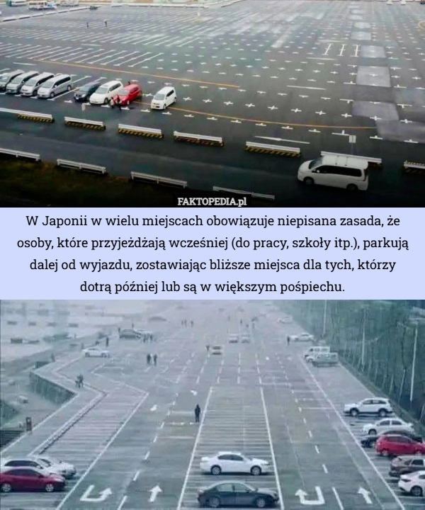 W Japonii w wielu miejscach obowiązuje niepisana zasada, że osoby, które...