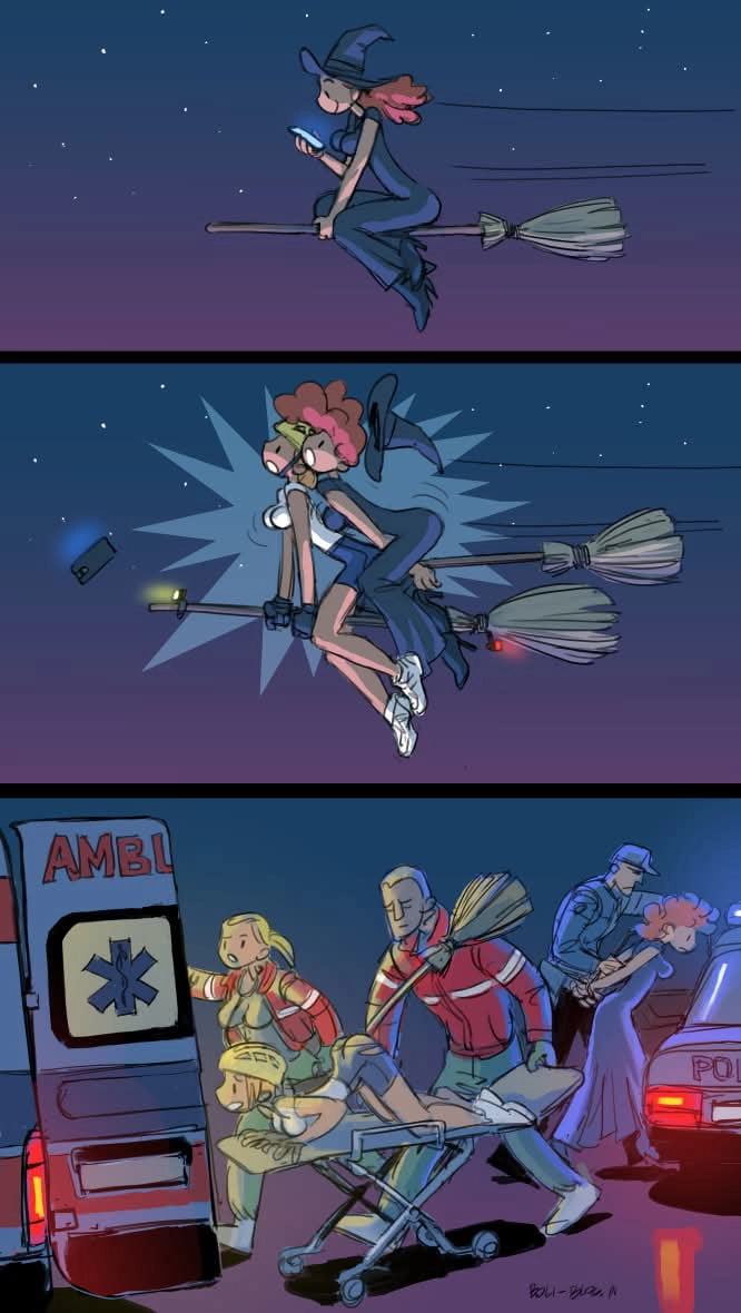 Dont ride and text (credit Boli blog)