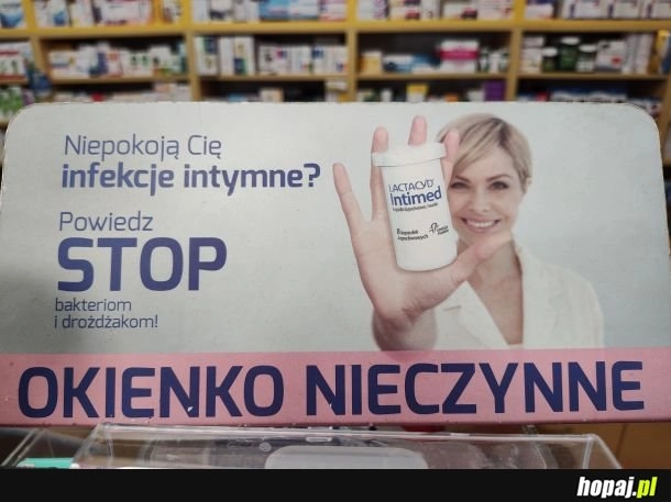 
    OKIENKO NIECZYNNE