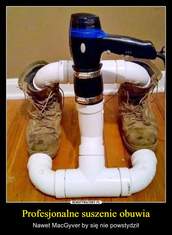 Profesjonalne suszenie obuwia