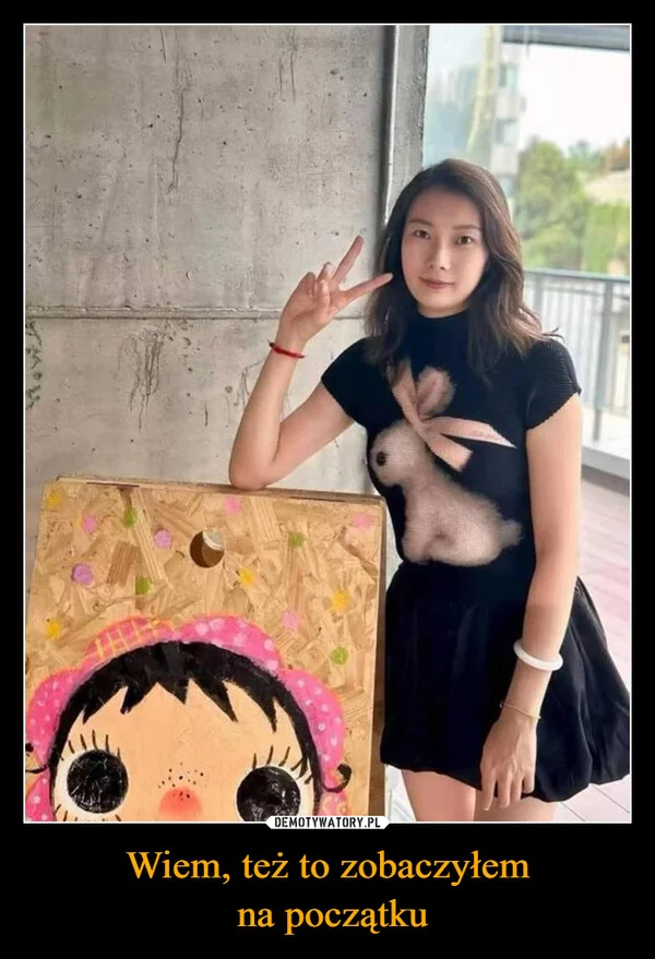 Wiem, też to zobaczyłem na początku