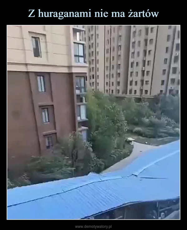 Z huraganami nie ma żartów