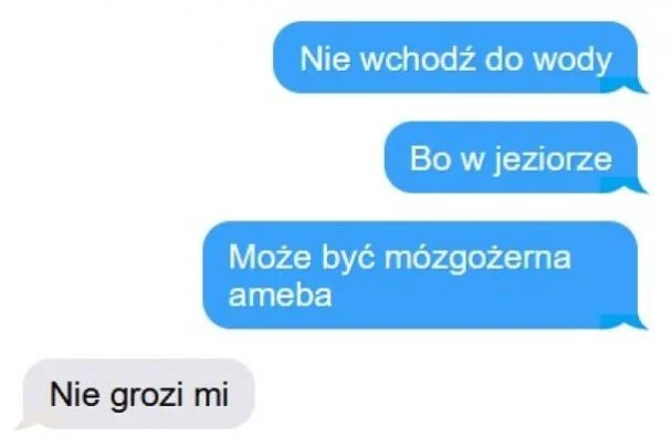 Ameba w wodzie