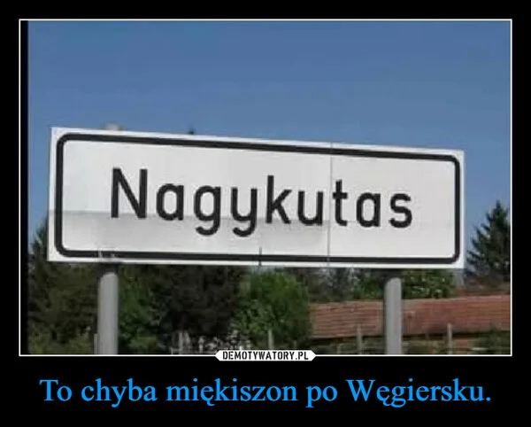 To chyba miękiszon po Węgiersku.