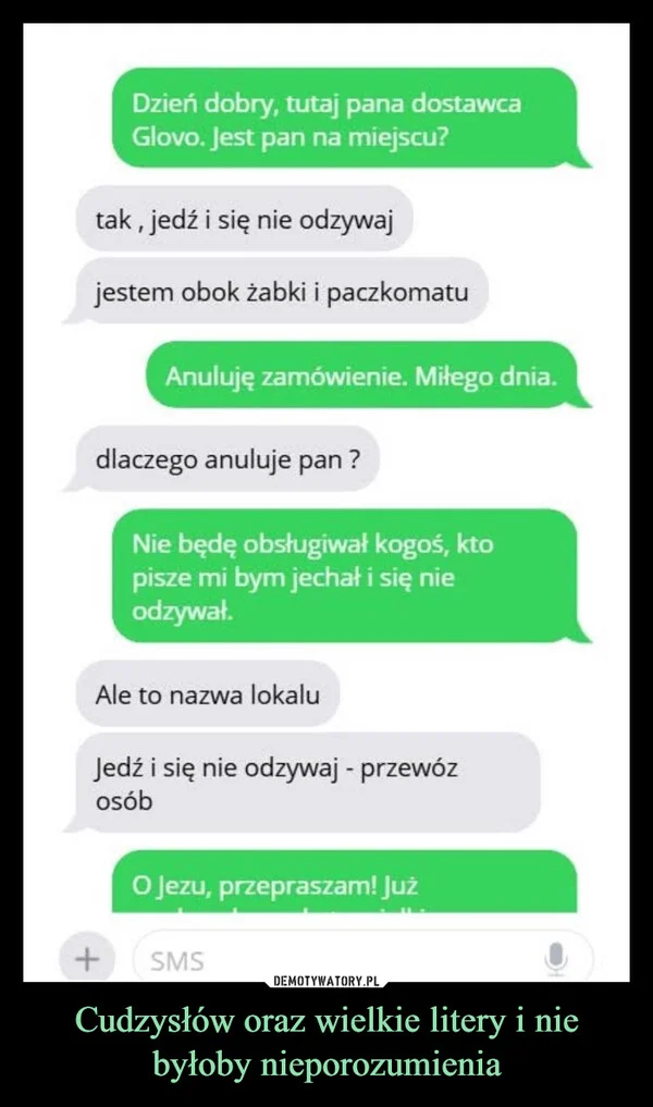 Cudzysłów oraz wielkie litery i nie byłoby nieporozumienia