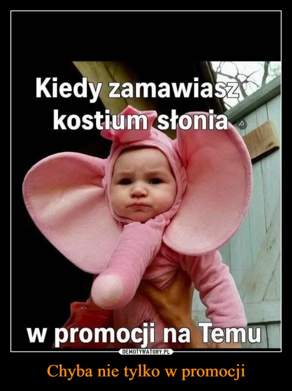 Chyba nie tylko w promocji