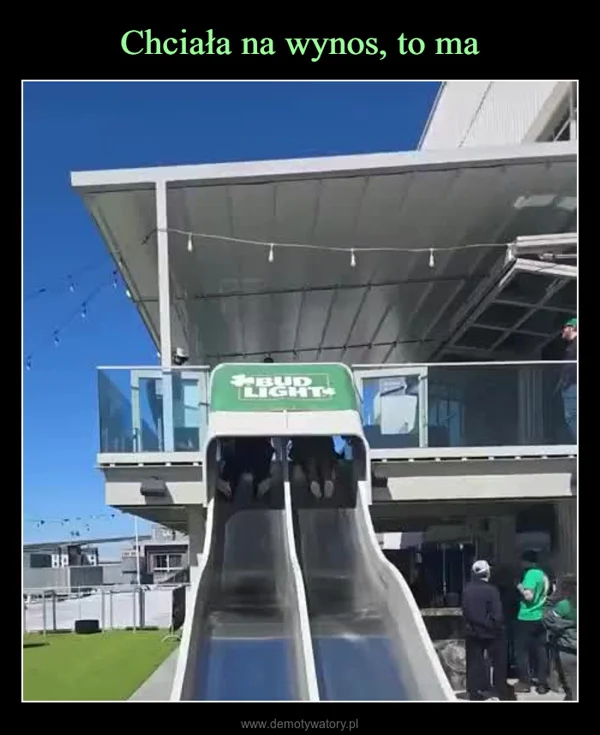 Chciała na wynos, to ma