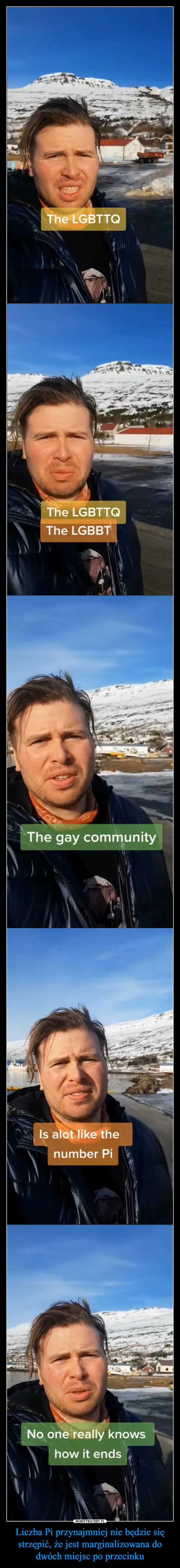 
    Liczba Pi przynajmniej nie będzie się strzępić, że jest marginalizowana do dwóch miejsc po przecinku