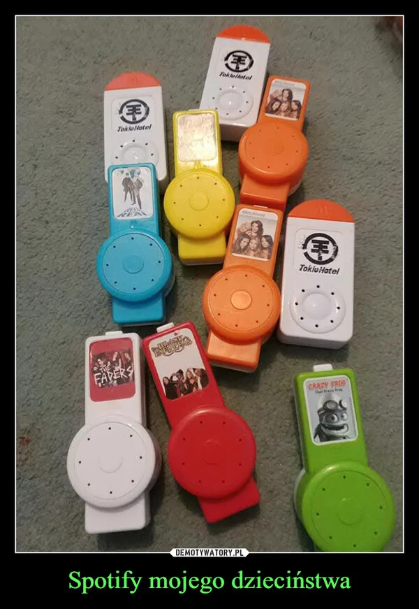 Spotify mojego dzieciństwa