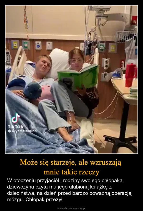 Może się starzeje, ale wzruszają mnie takie rzeczy