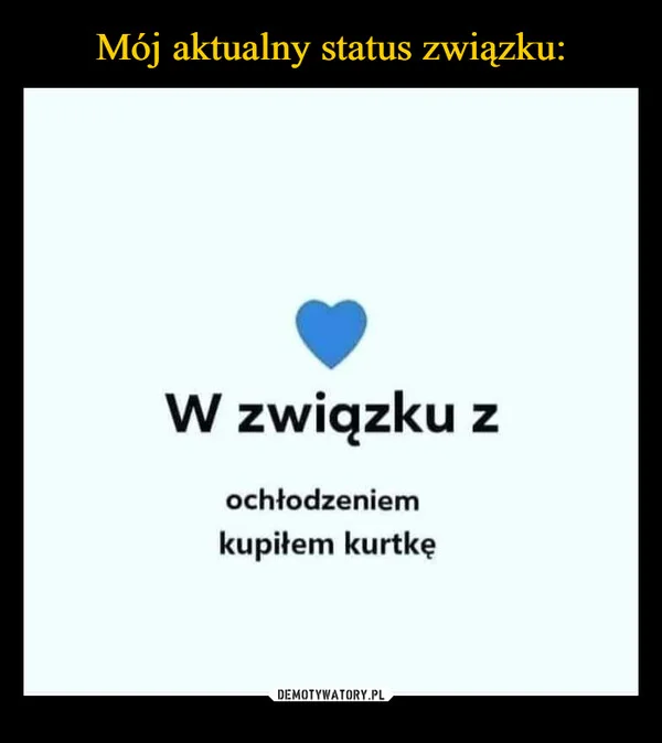 Mój aktualny status związku: