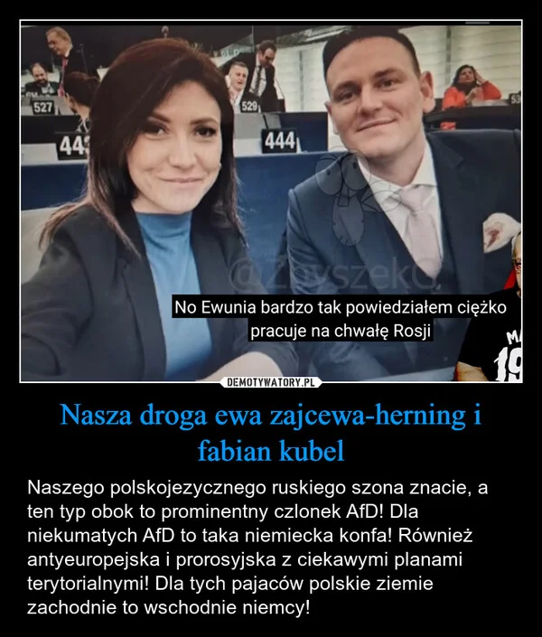 Nasza droga ewa zajcewa-herning i fabian kubel