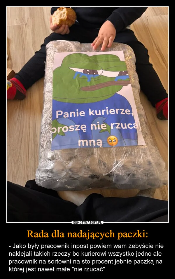 Rada dla nadających paczki: