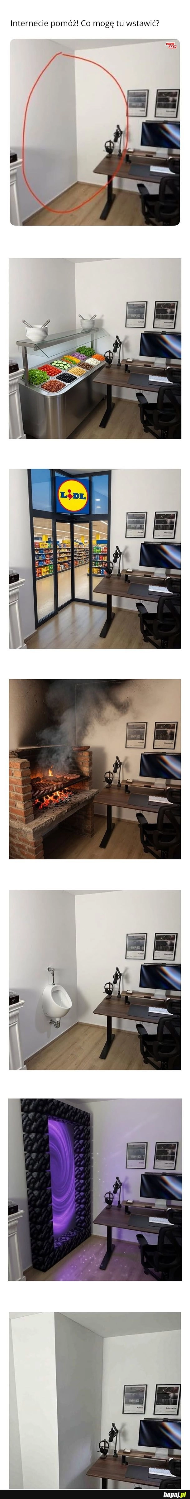Co tu wstawić