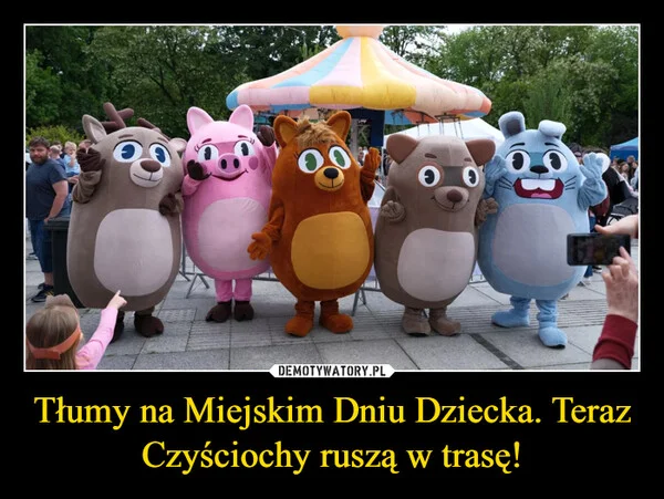 
    Tłumy na Miejskim Dniu Dziecka. Teraz Czyściochy ruszą w trasę!