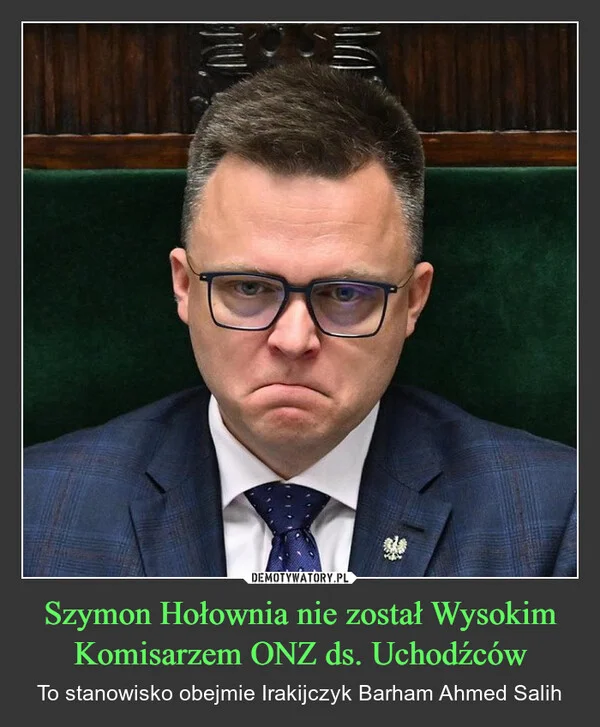 
    Szymon Hołownia nie został Wysokim Komisarzem ONZ ds. Uchodźców