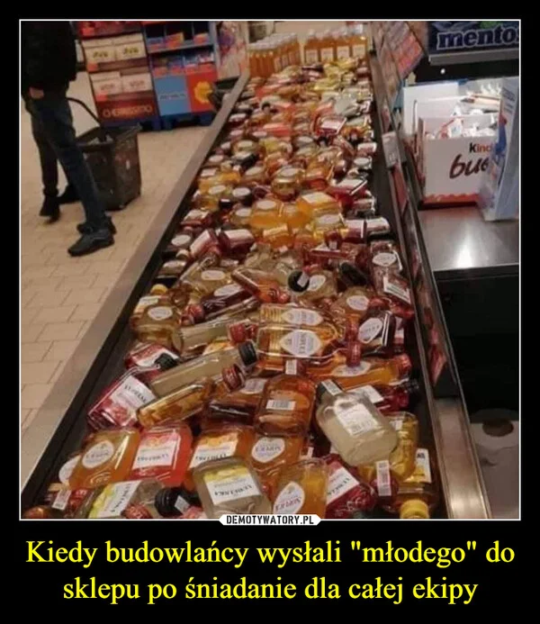 Kiedy budowlańcy wysłali 