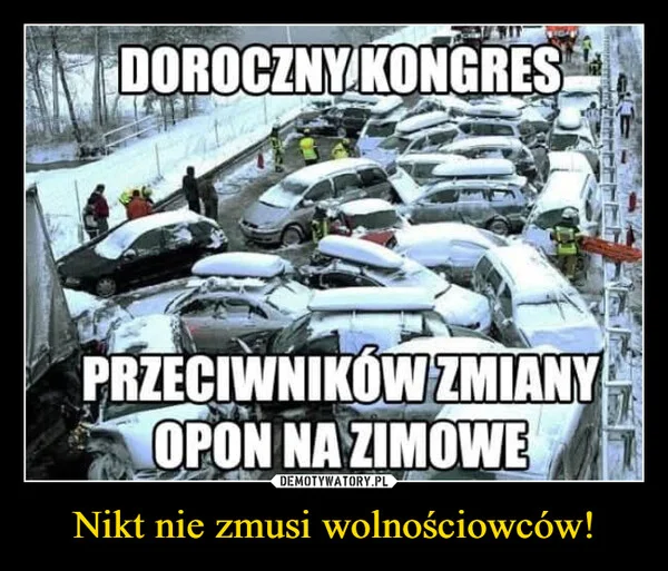 Nikt nie zmusi wolnościowców!
