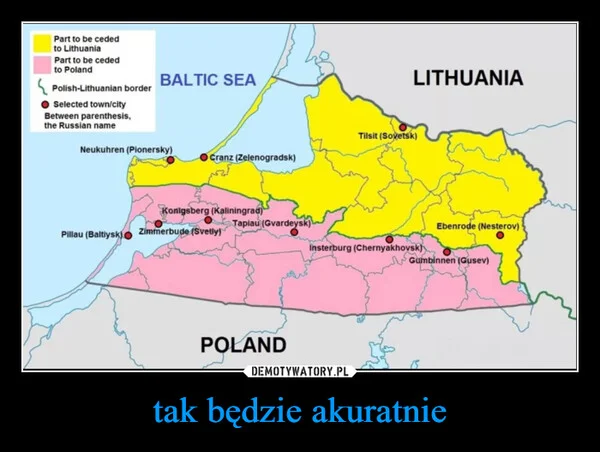 tak będzie akuratnie