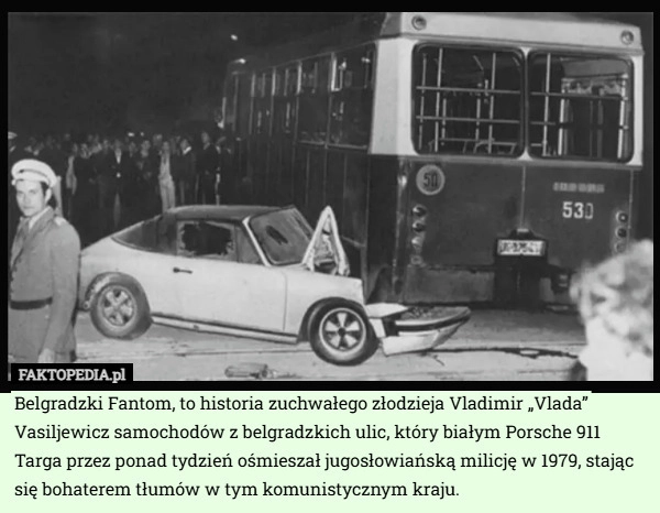 Belgradzki Fantom, to historia zuchwałego złodzieja Vladimir „Vlada” Vasiljewicz