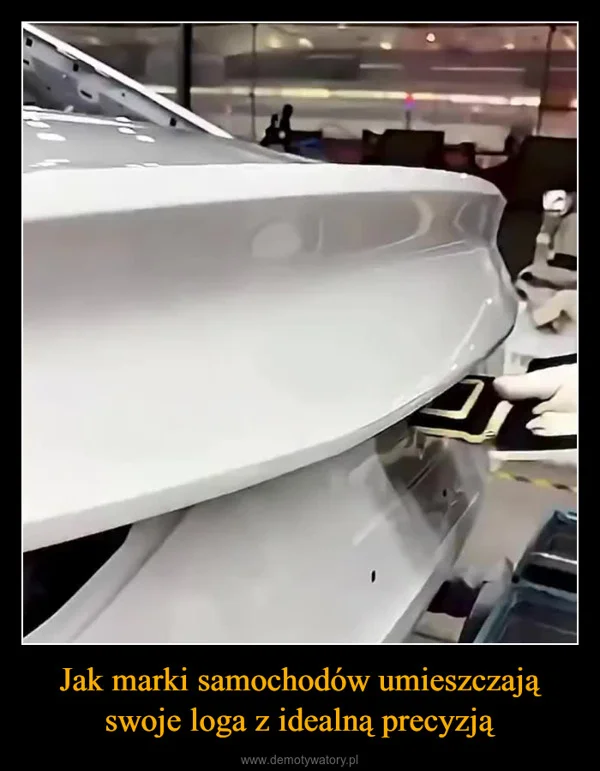 Jak marki samochodów umieszczają swoje loga z idealną precyzją