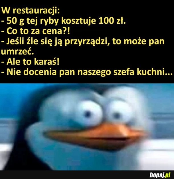 Utalentowany szef kuchni