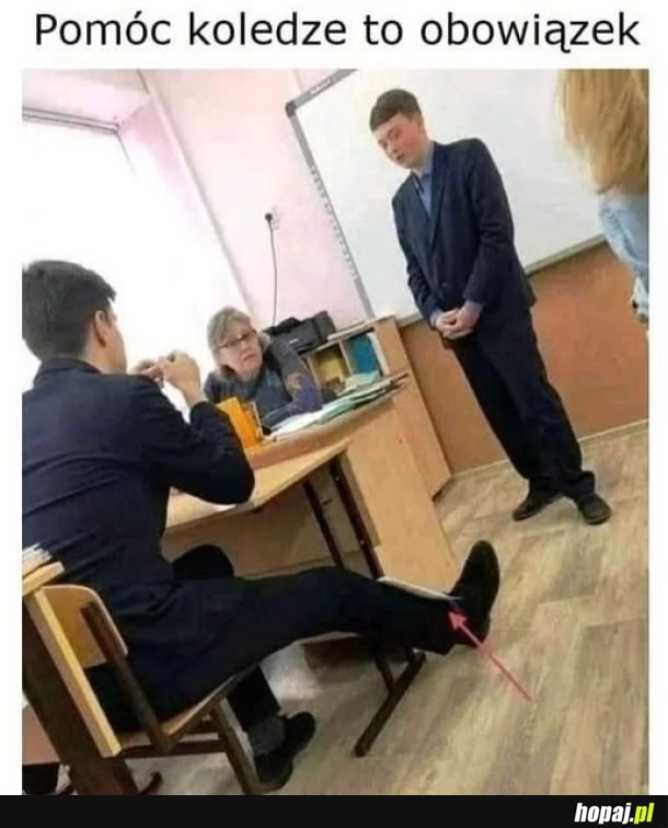 
    Pomoc koledze