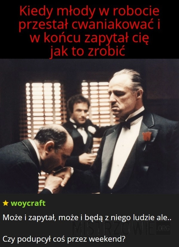 
    Kiedy młody w...