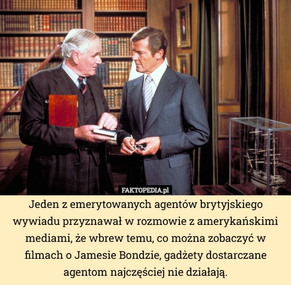 Jeden z emerytowanych agentów brytyjskiego wywiadu przyznawał w rozmowie