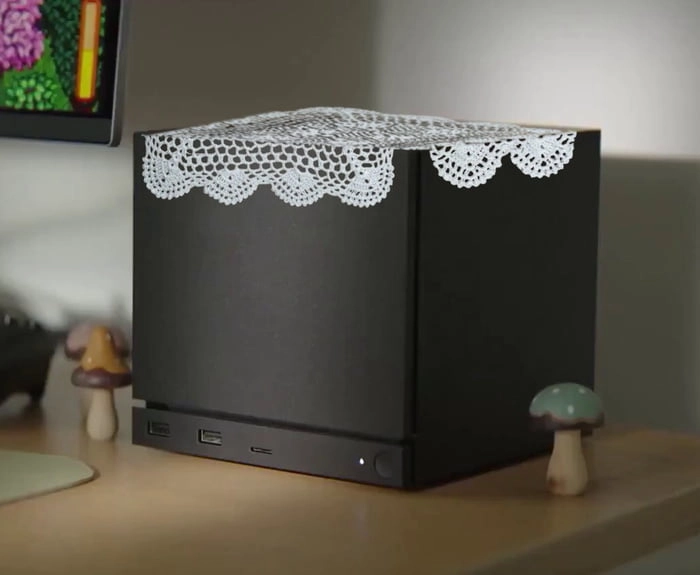 My grandmother 0.001 seconds after I put my new Steam machine in the living room