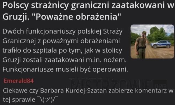 
    Strażnicy graniczni