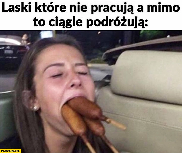 Laski które nie pracują a mimo to ciągle podróżują wyglądają tak