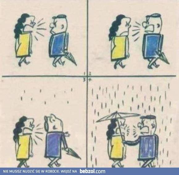 Kłótnia starego małżeństwa