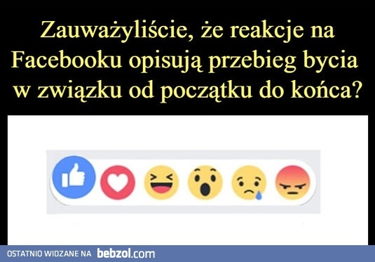 Reakcje na fb 