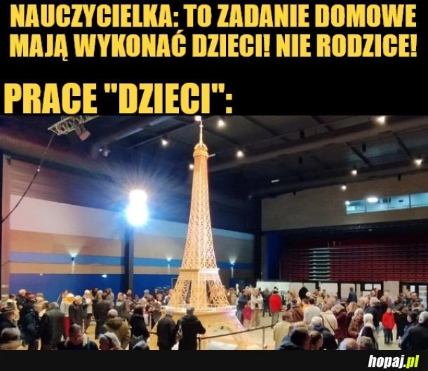 Zadania domowe w szkole. 