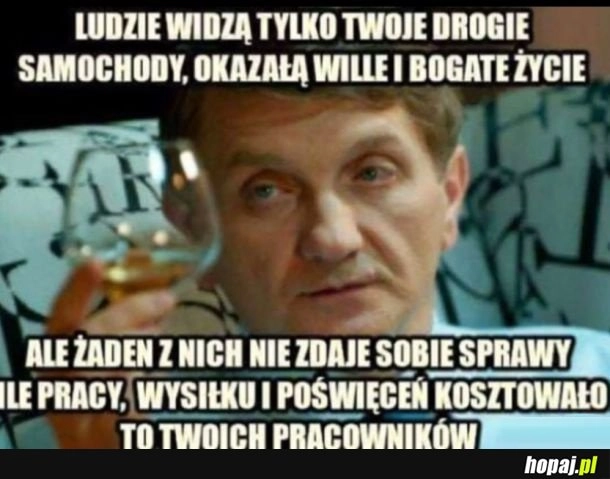 Samo się nie zarobi