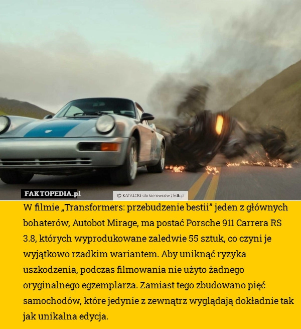 W filmie „Transformers: przebudzenie bestii” jeden z głównych bohaterów,